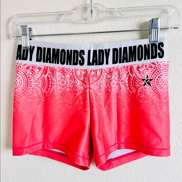 Cheer Athletics Orange Practice Wear Shorts - Picture 3 of 8